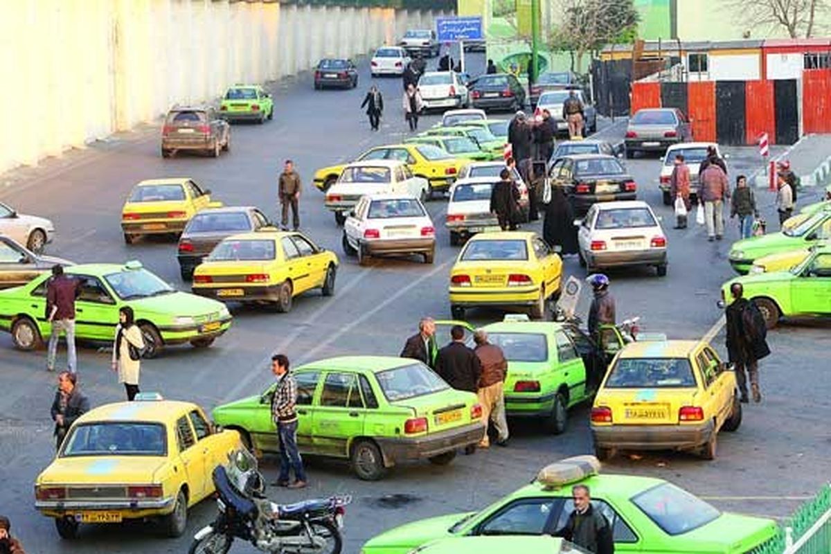 گنده لاتبازی، کار دست مسافر تاکسی داد