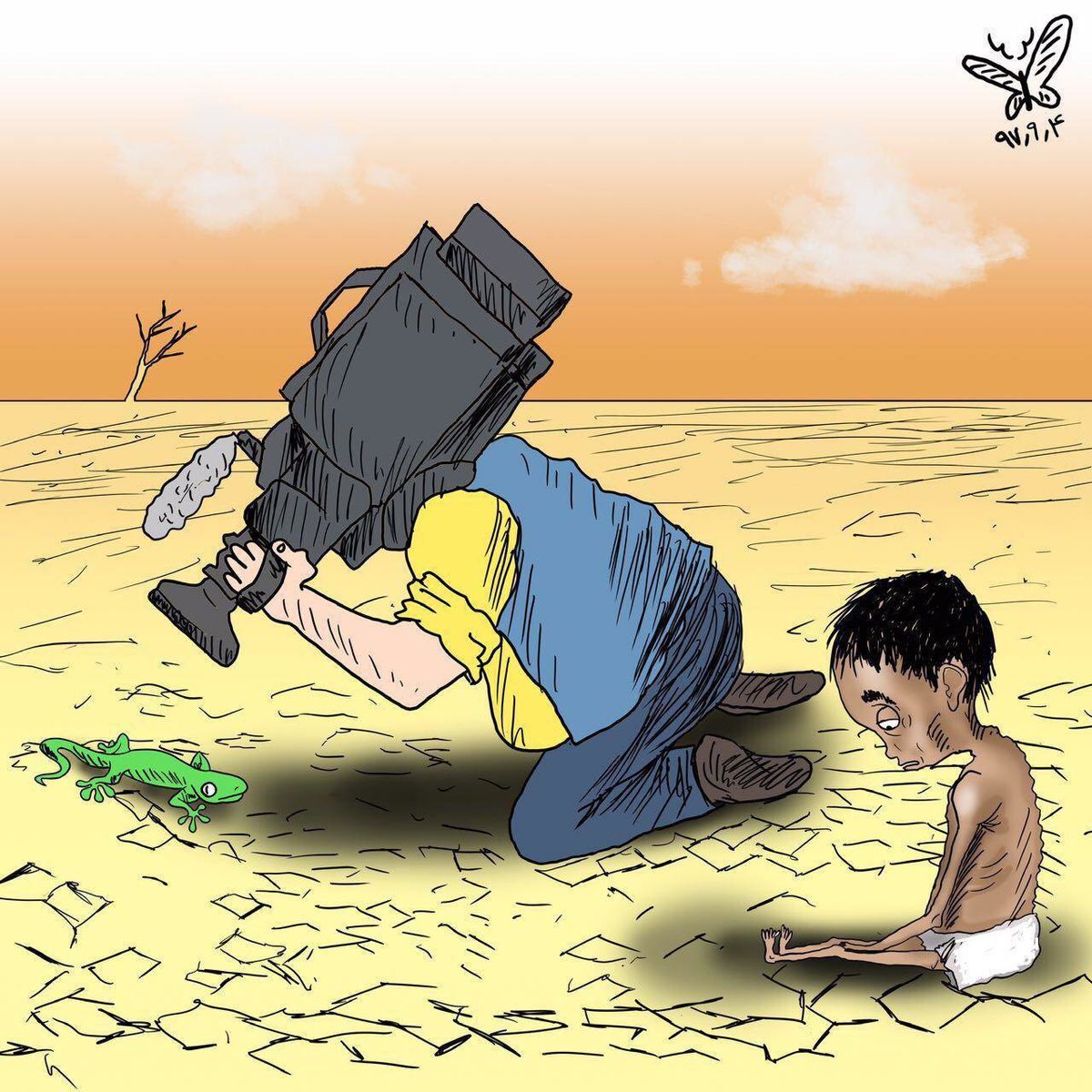 سکوت رسانه‌ای جهان در قبال قحطی در یمن