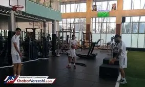 عکس/ ریکاوری ملی پوشان لیگ برتری در پک