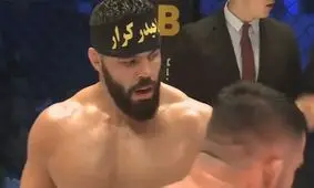 ویدیو/کری خوانی دور از ادب واخائف پیش از دیدار با امیر علی اکبری