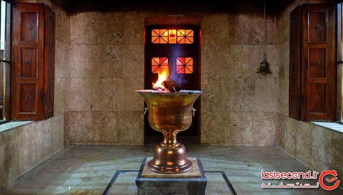 عکس/ آتش ۱۵۰۰ ساله ایران در آتشکده یزد