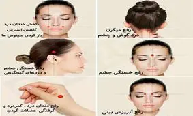 رفع سردرد با ماساژ براساس طب فشاری