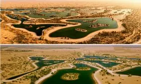 دریاچه مصنوعی دبی