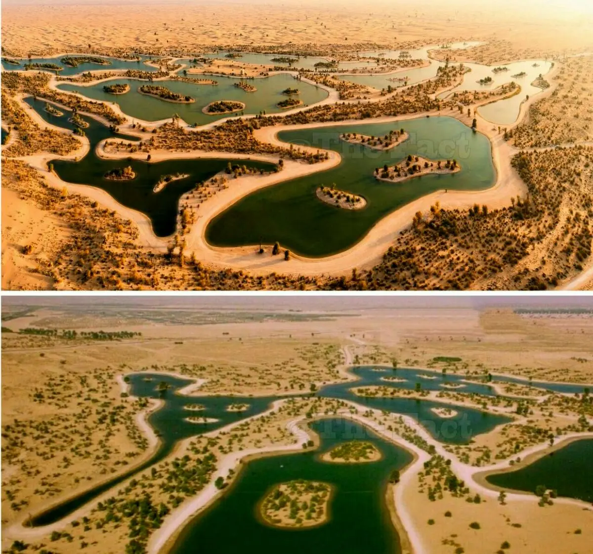 دریاچه مصنوعی دبی