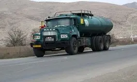 توقیف کامیون تانکردار حامل گازوئیل قاچاق