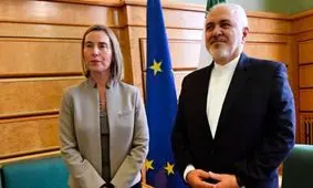 دیدار برجامی ظریف و موگرینی در ژنو /اتحادیه اروپا مصمم به حفظ توافق هسته ای