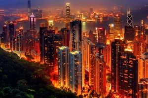 هنگ کنگ و آلودگی نوری