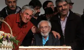 جشن تولد 84 سالگی "جمشید مشایخی" /گزارش تصویری