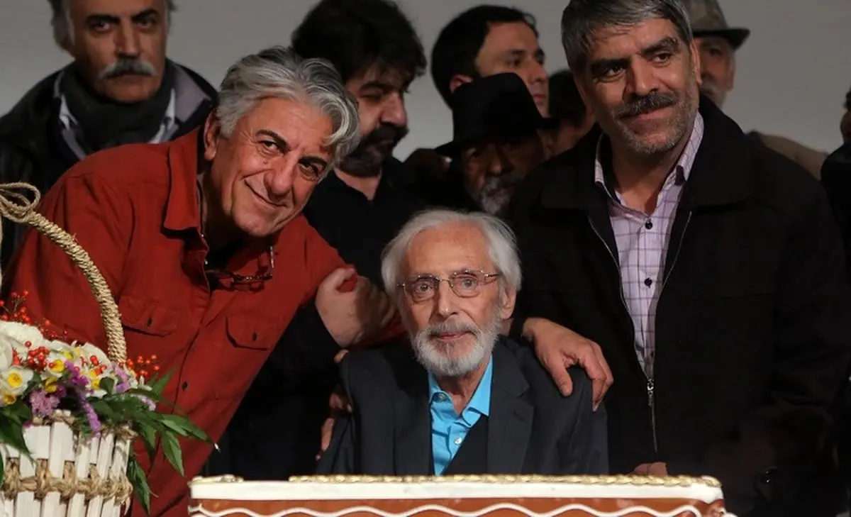 جشن تولد 84 سالگی "جمشید مشایخی" /گزارش تصویری