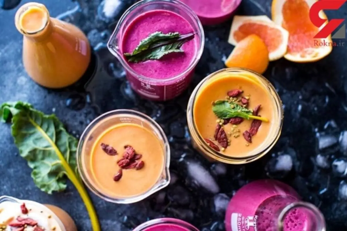 انواع اسموتی سبزیجات؛ دسر و کمک غذایی پاییزی+دستور تهیه