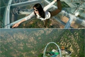بزرگ ترین پل شیشه ای در چین