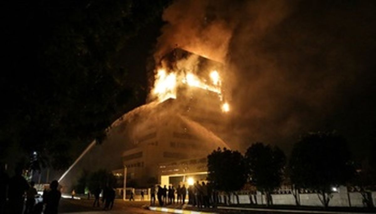 جزییات آتش‌سوزی هتل سفیر در قشم /حادثه تلفات جانی نداشت
