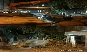 انفجار ساختمان مسکونی در شهر ری