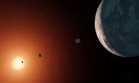 یکی از سیارات منظومه تراپیست ۱ پوشیده از اقیانوس‌های وسیع است!