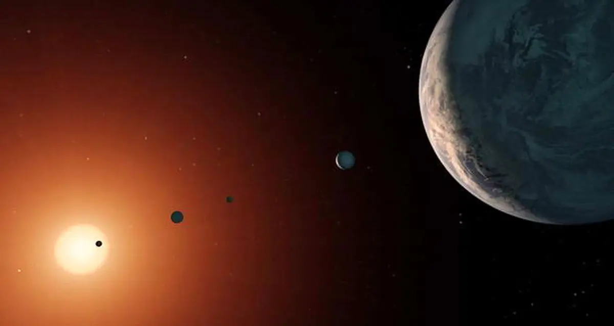 یکی از سیارات منظومه تراپیست ۱ پوشیده از اقیانوس‌های وسیع است!