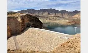 سد اسفراین با بارندگی های اخیر جان گرفت