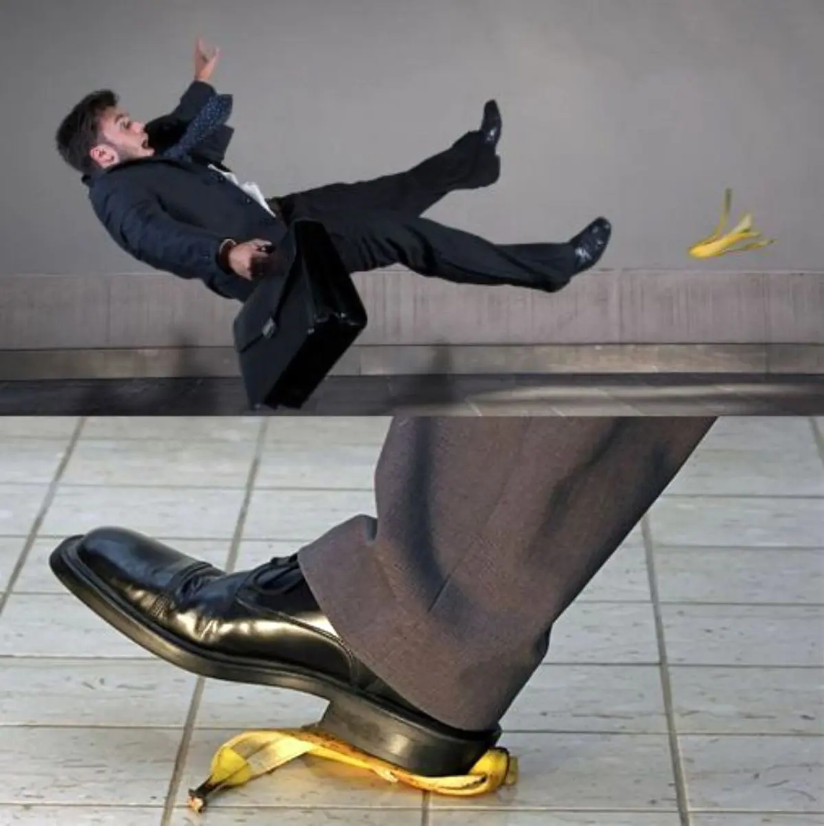 انداختن موز زیرپا درانگلستان غیرقانونی است و جریمه سنگین دارد