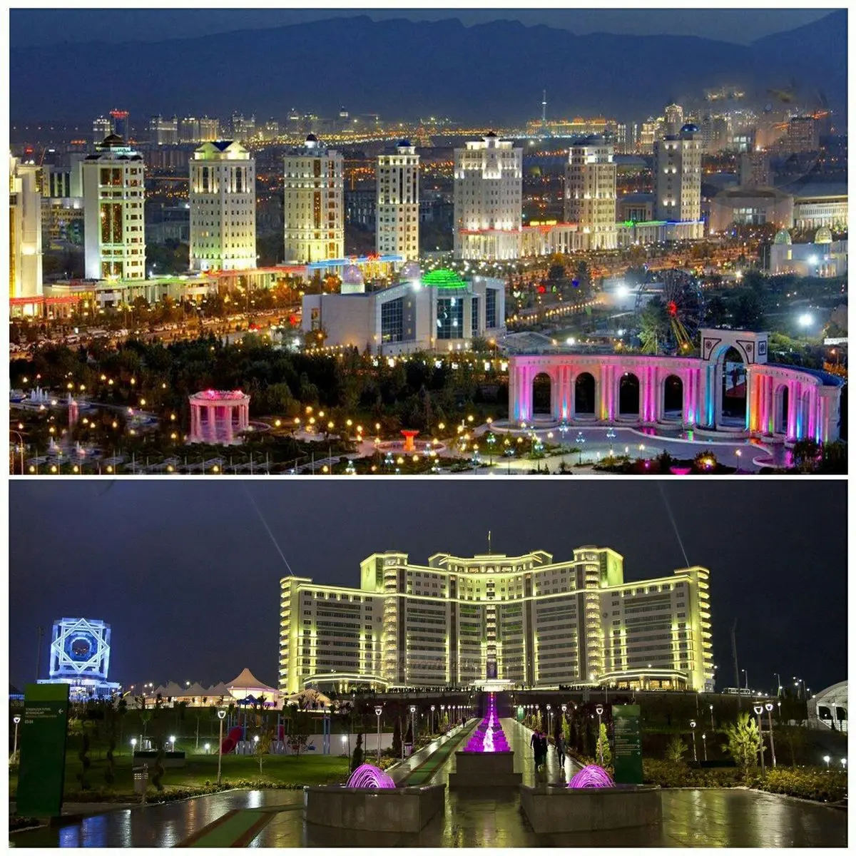 در ترکمنستان آب برق گاز رایگان است.