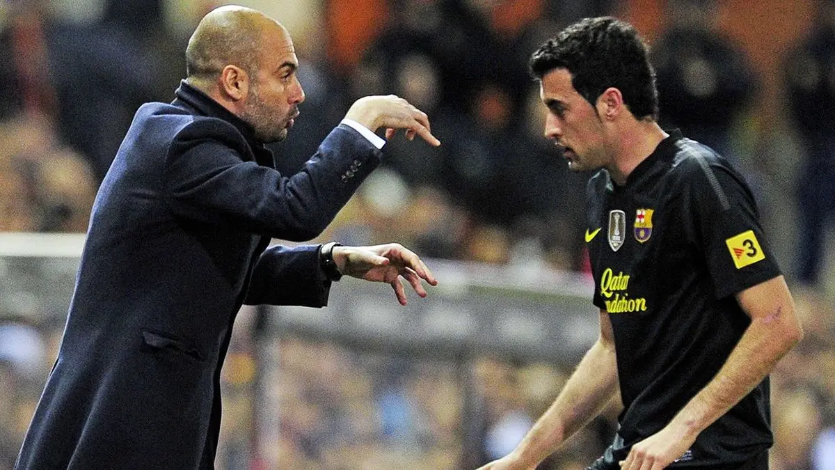 گواردیولا: بوسکتس به زودی سرمربی خواهد شد