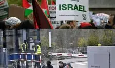 تحصن حامیان فلسطین مقابل کارخانه‌های اسلحه‌سازی در آلمان