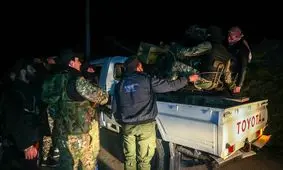 درگیری میان نیروهای دموکراتیک سوریه و نظامیان مسلح جولانی