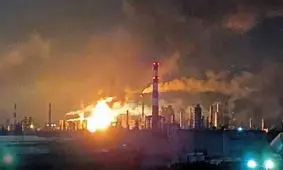 اوکراین به یک پالایشگاه نفت در نزدیکی پایتخت روسیه حمله کرد

