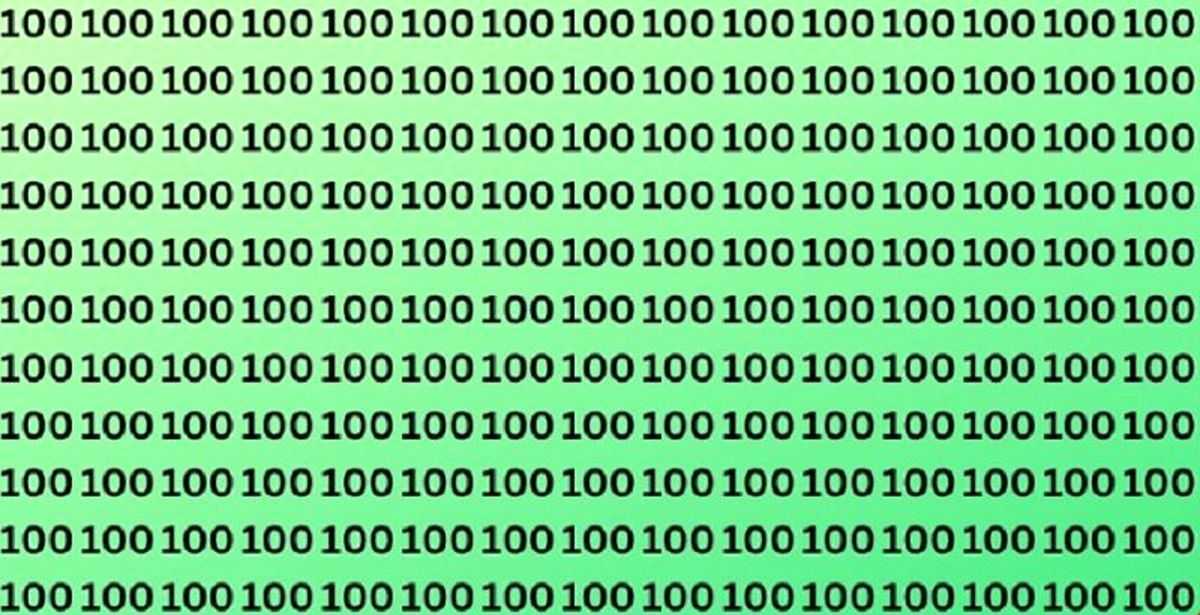 تست بینایی: عدد متفاوت را در عرض ۱۲ ثانیه پیدا کنید