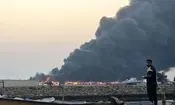 اصابت موشک به انبار برنج در بندرلنگه
