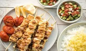 طرز تهیه جوجه کباب در ماهیتابه رژیمی آبدار و خوشمزه
