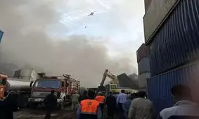 اطلاعیه کمیته بررسی علل حادثه آتش‌سوزی در بندر شهید رجایی

