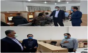 بازدید سرپرست اداره کل آموزش فنی و حرفه ای خوزستان از آزمون مهارت و صلاحیت حرفه‌ای شهرستان اهواز