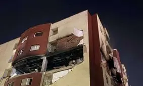 انفجار یک آپارتمان در جویبار/ ویدئو
