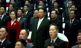 کیم جونگ اون و همسرش در جشن سال نو