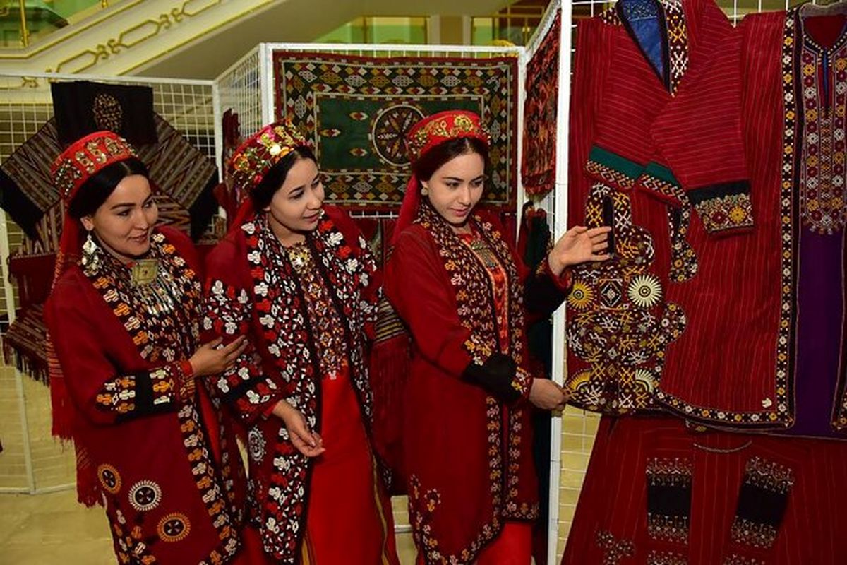 «سوزن دوزی ترکمن» ثبت جهانی شد