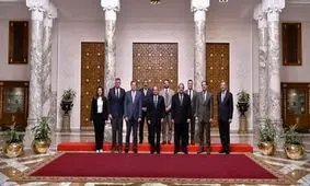 تأکید رئیس جمهور مصر بر احیای مذاکرات سازش بین اسرائیل و فلسطین

