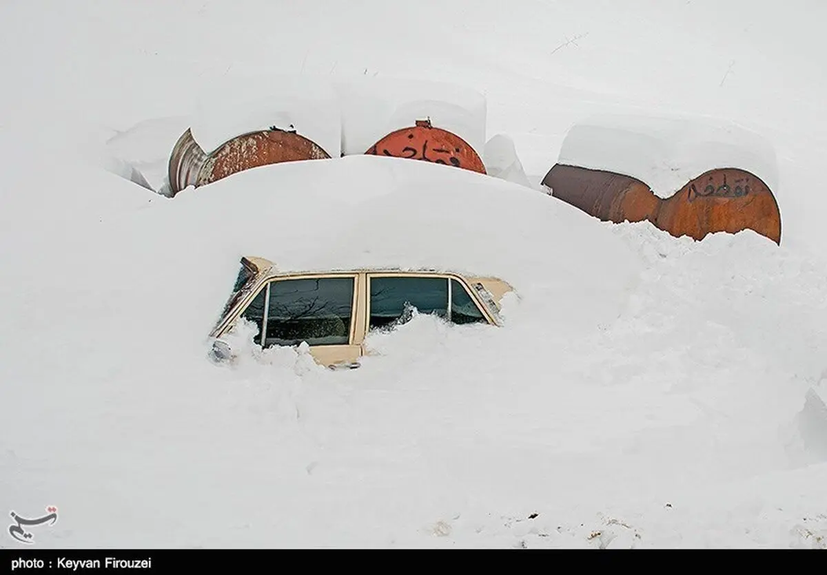تخلیه انبارهای امدادی برای برف و کولاک ۱۷۲ شهر و روستای کشور