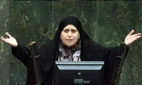 عکس/ چادرت را بردار خانم سلحشوری