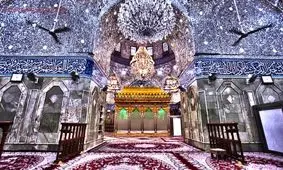 تصاویری از داخل ضریح حضرت عباس (ع)