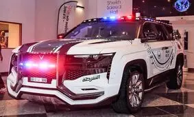 شاسی بلند غیاث؛ خودروی جدید پلیس دوبی