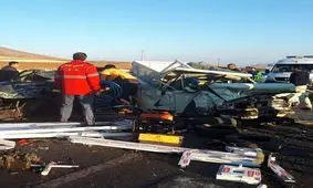 تصادف در جاده بوکان - سقز 2 قربانی گرفت