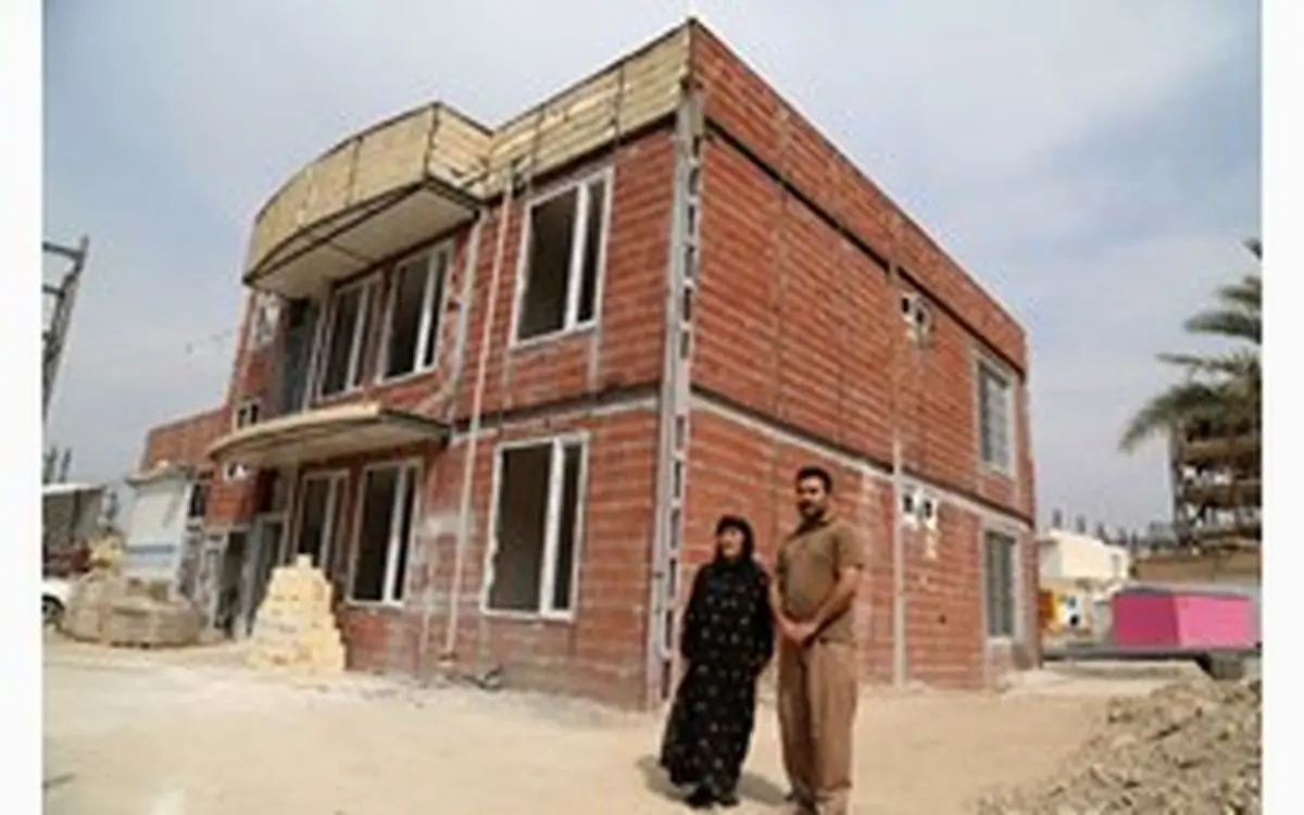 بازسازی خانه های زلزله زده در کهگیلویه و بویراحمد