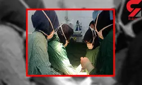 کیست 17 کیلوگرمی در شکم زن 72 ساله قزوینی جا خوش کرده بود+عکس