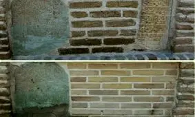 عکس/سنگ تاریخی هفتصد ساله امام زاده یحیی ورامین غیب شد