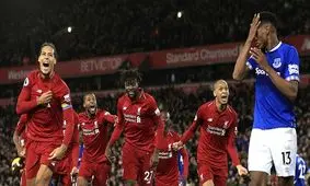 پیروزی دراماتیک لیورپول در دربی مرسی‌ساید/گلزنی تعویض طلایی کلوپ دقیقه 6+90