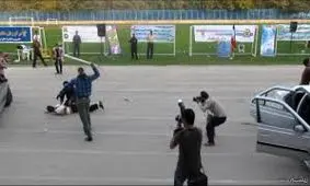 ویدیوی طریقه زورگیری از مسافران