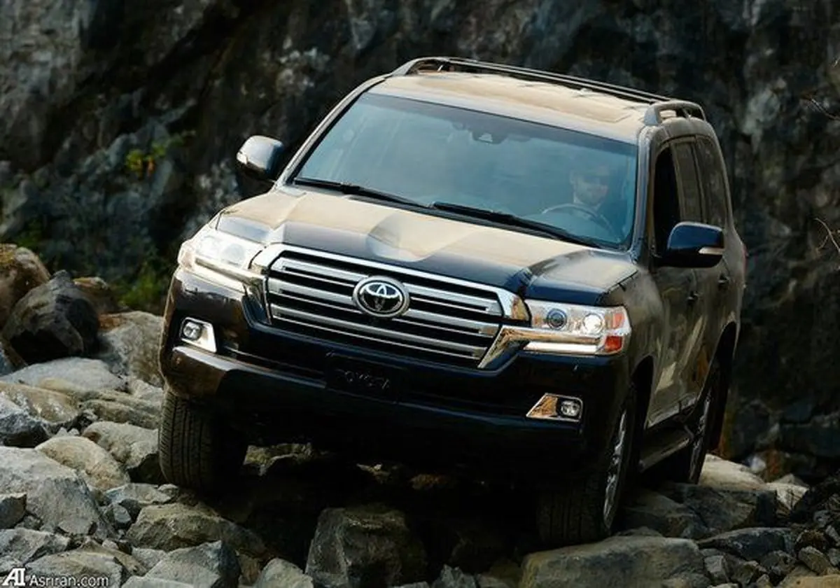 عکس/ آخرین مدل خودرو تویوتا لندکروز