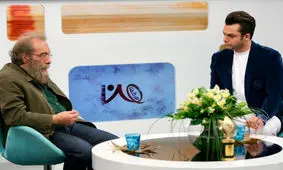 عکس/ واکنش متفاوت و کاریکاتوری لادن طباطبایی به برنامه جنجالی «من و شما»