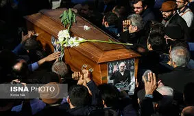 تصویر/تشییع پیکر ابوالفضل زرویی
