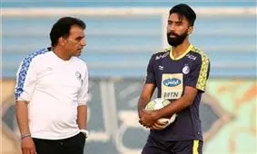 غیبت فرشید باقری در تمرین به دلیل مصدومیت