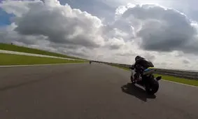 تصادف وحشتناک و عجیب موتور سوار +فیلم